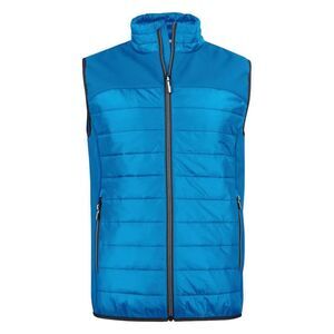 Printer Mens Expedition Vest / Ocean Blue